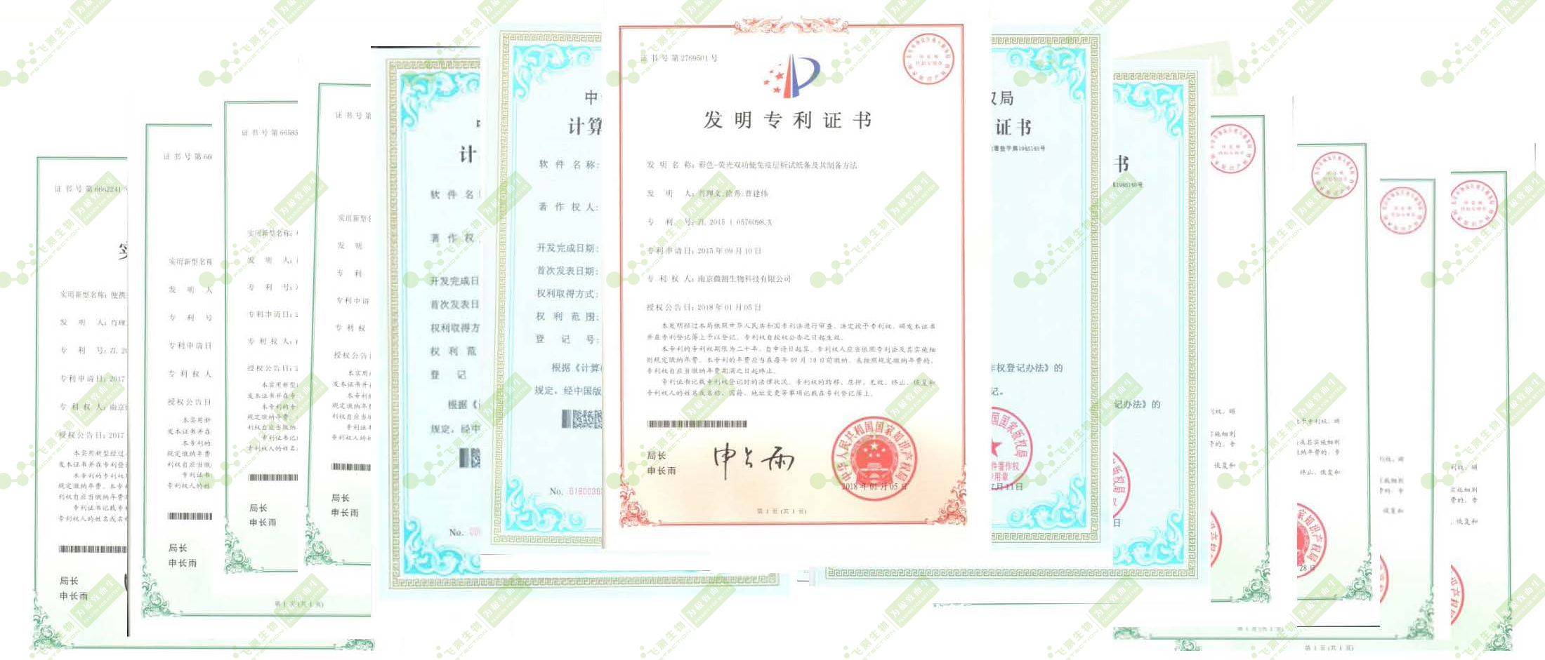 申請專利及軟著19項 申請專利及軟著19項